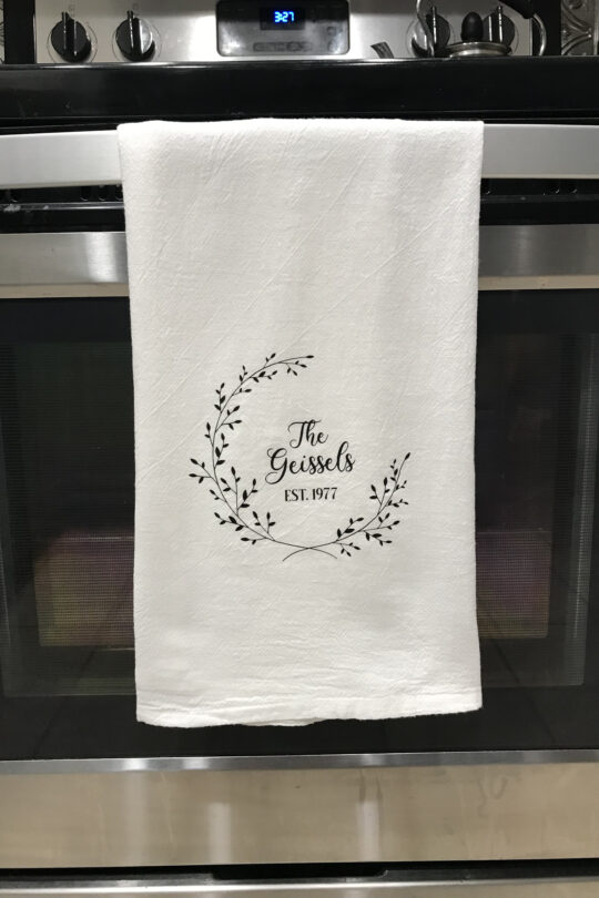 Custom Tea Towel